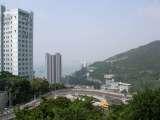 HONG KONG - October 2004. The picture taken during the Meeting about so-called Idiopathic Scoliosis. View of the City.