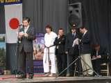Weekend z Kultur Japosk - LUBLIN, 2 & 3 czerwca 2007. Na zdjciu Pan Ambasador - Ryuichi TANABE, Attache Kulturalny Japonii w Polsce, mgr MACIEJEWSKI - organizator 