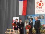 Weekend z Kultur Japosk - LUBLIN, 2 & 3 czerwca 2007. Na zdjciu Pan Ambasador - Ryuichi TANABE, Attache Kulturalny Japonii w Polsce, mgr MACIEJEWSKI - organizator 