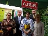 Weekend z Kultur Japosk - LUBLIN, 2 & 3 czerwca 2007. Na zdjciu Zespl z WYSOKIEGO k. ZAMOCIA wraz z Pani Sakie HIYOSHI (trzecia od lewej) - pracujc w ramach wolontariatu w Szkole w Wysokiem. Na zdjciu od prawej - Pani EWA SURMACZ - Z-ca Dyrektora, Wjt Gminy Zamo - Pan Ryszard GLIWISKI (600 859 888). Od lewej Pani Ewa MIAZGA - DYREKTOR Szkoy a take Prof. Tomasz Karski.
KARATE is the best method for NEO-PROPHYLAXIS and CONSERVATIVE TREATMENT of SCOLIOSIS.