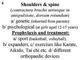 The time is coming for new prophylactics (neo-prophylaxis) of so-called idiopathic scoliosis. The new therapy is the aim for every doctor.