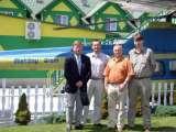 Polish Team on the way to Orthopaedic Congress in Budapest/Hungary, June, 2003. From left - Prof. T. Karski, Dr. J. Kalakucki, Dr. M. Okonski, Dr. J. Karski