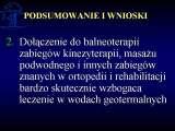 Wody geotermalne w ortopedii. Geothermal water in orthopaedic therapy.