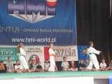 Lublin, 3th September 2006. Festival of Sport - Karate, Tai Chi Chuan, Tae-kwondo in the orthopaedic therapy. KARATE is the best method for NEO-PROPHYLAXIS and CONSERVATIVE TREATMENT of SCOLIOSIS.