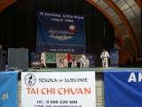 Lublin, 3th September 2006. Festival of Sport - Karate, Tai Chi Chuan, Tae-kwondo in the orthopaedic therapy. KARATE is the best method for NEO-PROPHYLAXIS and CONSERVATIVE TREATMENT of SCOLIOSIS.