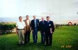 IRSSD, Athens, 2002. Prof. Asher - second on the right. In the middle - Dr. Tomasz Kotwicki, Poznan / Poland. First on the right - Prof. Tomasz Karski - author of this Web Site.