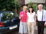 Hungarian Orthopedic Congress in Budapest, 8-10 June 2006. This picture taken in Debrecen. From right - Prof. Janos Rigo, Dr. Jola Karska, Dr. Ania Rigo