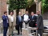 IRSSD Congress in Ghent / Belgium, 20 - 24 June 2006. From left: Dr. Orthop. Surgeon / Szczecin / Poland, Prof. M. Kolban / Szczecin / Poland, Dr. Ashley / UK, Dr Amico / Italy, Prof. Karski / Lublin / Poland), Dr J. Kalakucki / Lublin / Poland.