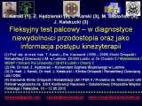 Test fleksyjny palcw stopy / Flexions test of toes LECTURE