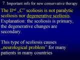 Presentation of biomechanical etiology of so-called idiopathic scoliosis on 58 Orthopaedic Congress in Cairo/Egypt, 4th -9th December 2006.