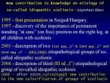 Presentation of biomechanical etiology of so-called idiopathic scoliosis on 58 Orthopaedic Congress in Cairo/Egypt, 4th -9th December 2006.