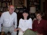 On the way to SZEGED - the picture taken in DEBRECEN. From left Prof. Janos RIGO, Dr Jola Karska, Dr Ania Rigo (June 2005). 