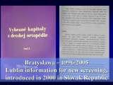 MIN.ZDROWIA/MINISTRY of HEALTH/LECTURE on 19 JUNE 2007/DOCUMENTS