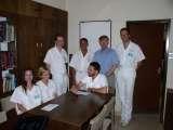 Szeged, July, 2003. After the lecture about so-called idiopathic scoliosis (T. Karski - blue) the discussion about etiology, new screening, new rehabilitation exercises - and 