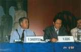 IRSSD Congress, Athens, 2002. From left - Prof. P. Dangerfield, Prof. Suzuki, Prof. Grivas.