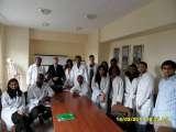 American (USA) students in Medical University in Lublin / Poland during the lecture about 