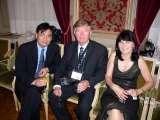 IRSSD, Ghent / Belgium - 20 - 24 June 2006. Professor from China (left) with Prof. T. Karski and Dr. Jola Karska