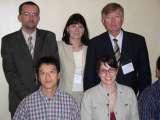 IRSSD Congress in Ghent / Belgium, 20 - 24 June 2006. Canadian Team - Dr. Lin Hui, Dr. Anne Cobral (down) and Polish Team - Dr. J. Kalakucki, Dr Jola Karska, Prof. T. Karski (up).