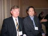 IRSSD, Ghent / Belgium - 20 - 24 June 2006. Professor Nobumasa Suzuki  from Central Hospital Tokyo/Japan (right) with Prof. T. Karski.