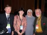Cairo / Egypt, World Orthop. Congress, 4th - 9th December 2006. On the right - Dr. Talat EZELDIN - Vice-President of Egyptian Orthopaedic Association with his very charming wife. On the left Prof. T. Karski with his wife Dr. Jola Karska.