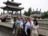 Beijing / Pekin / CHINA, May 2005. Lecture on Etiology of so-called Idiopathic Scoliosis. On the picture Polish Team in Beijing (Summer Palace).