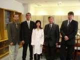 HONG KONG - October 2004. The picture taken during the Meeting about so-called Idiopathic Scoliosis. Polish Team and Mrs. Regina - secretary.
